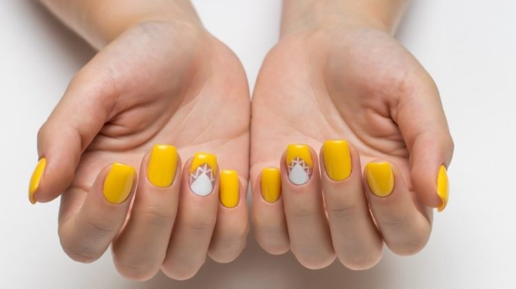 Yellow nail polish - wide 6