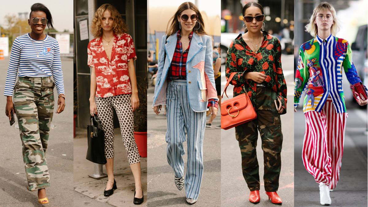 Fashion prints on clothes in 2018