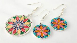 How to make stunning shrinky dink earrings ideas youtube
